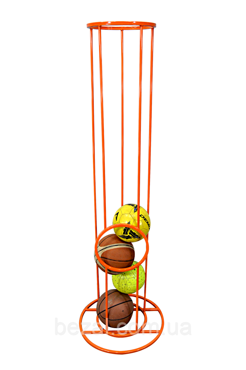 Підставка вертикальна металева для зберігання м'ячів, фото 1