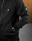 Міська Ветровка Stone island кишеня black 4 ДЛ7035, фото 4