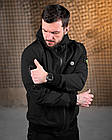 Міська Ветровка Stone island кишеня black 4 ДЛ7035, фото 5