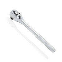 Тріскачка для торцевих головок 1/4" 36 зубців 124мм CHUG0812 TOPTUL