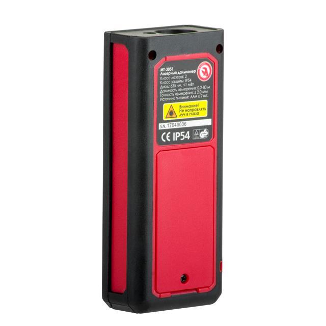 Далекомір лазерний, 80 м INTERTOOL MT-3056, фото 1