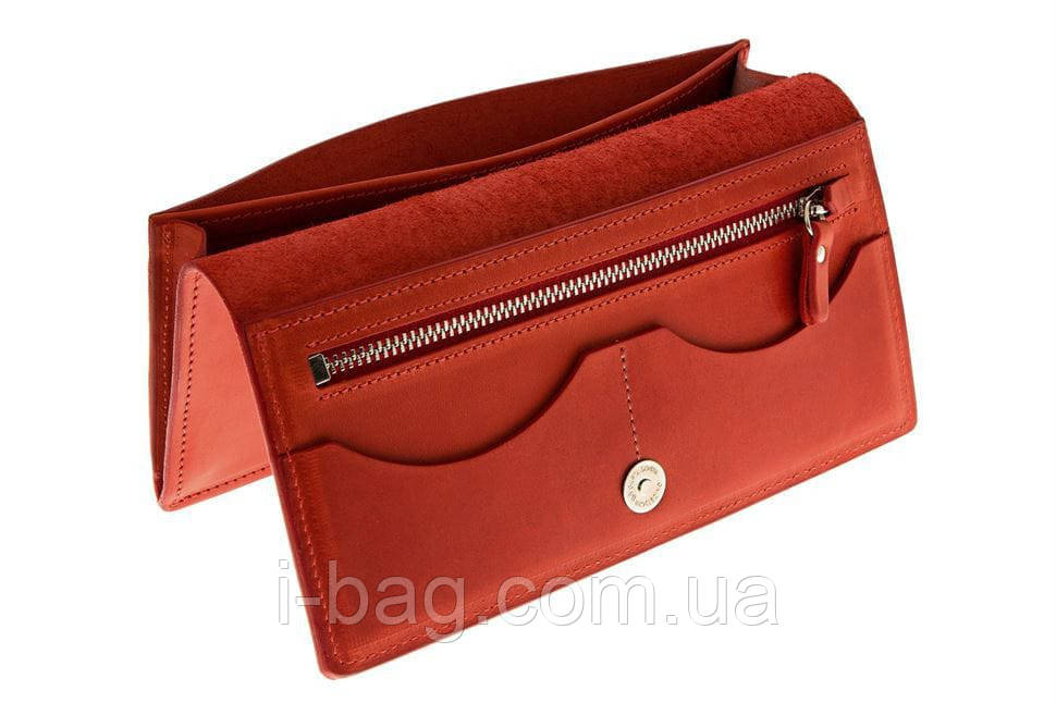 Портмоне Сinturino, червоний Grande Pelle 512160, фото 1