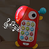 Музичний телефон (укр. озвучування, казки, пісні, вірші) ЗЕЛЕНИЙ арт. 34691, фото 3
