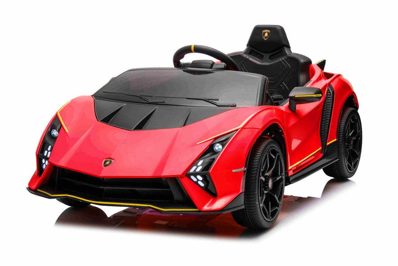 Дитяча акумуляторна машинка Lamborghini Invencible Червона