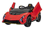 Дитяча акумуляторна машинка Lamborghini Invencible Червона, фото 5