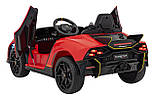 Дитяча акумуляторна машинка Lamborghini Invencible Червона, фото 7