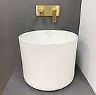 Умивальник (раковина) VBI LEVANTO WHITE накладний підвісний, фото 2