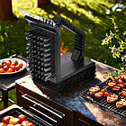 Щітка пластикова зі скребком та губкою 3 в 1 для чищення мангалу та барбекю CD-15A, фото 2