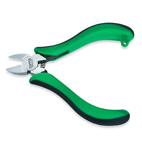 Бокорізи прецизійні для електроніки (радіомонтажні) 4,5" (115 мм) TOPTUL DEBD224E, фото 1