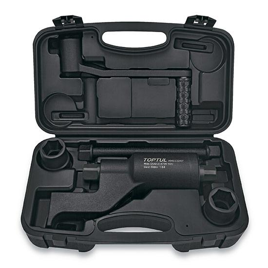 Ключ колісний редукторний 1", Мах 4700Nm, 1:64 (головки 32 і 33 мм) TOPTUL GAAI0502, фото 1