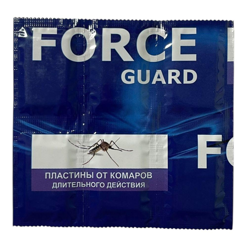 Пластина Force guard від комарів тривалої дії 6 таблеток
