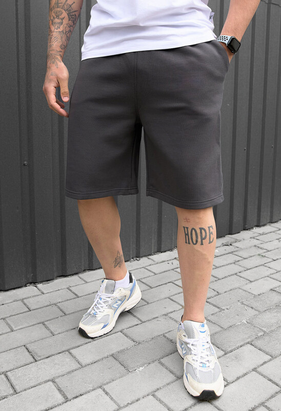 Чоловічі сірі шорти на літо Staff nes dark gray