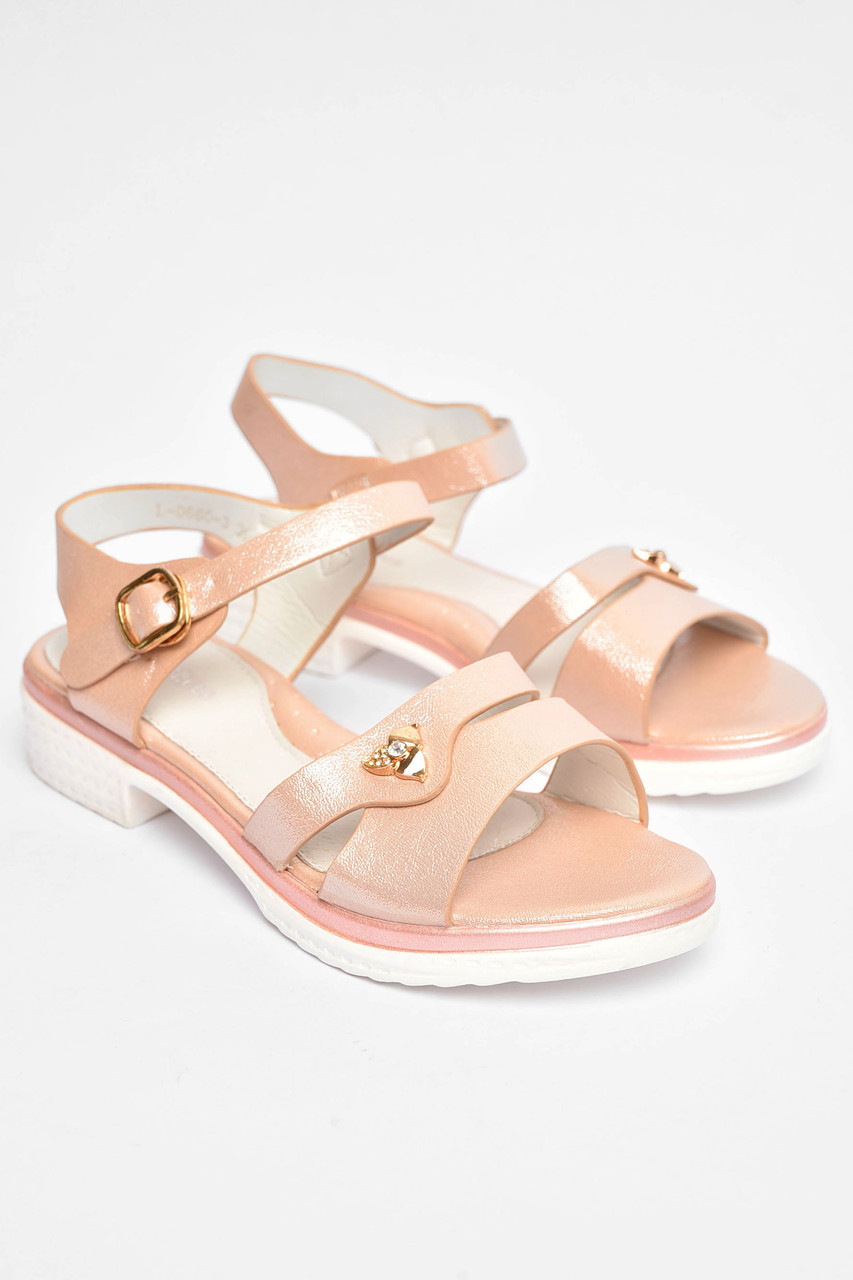 Босоніжки для дівчинки рожевого кольору 201912T Безкоштовна доставка, фото 1