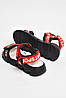 Босоніжки для дівчинки чорно-червоного кольору 202057P, фото 3