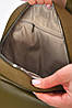 Рюкзак жіночий з екошкіри зеленого кольору 201946P, фото 4