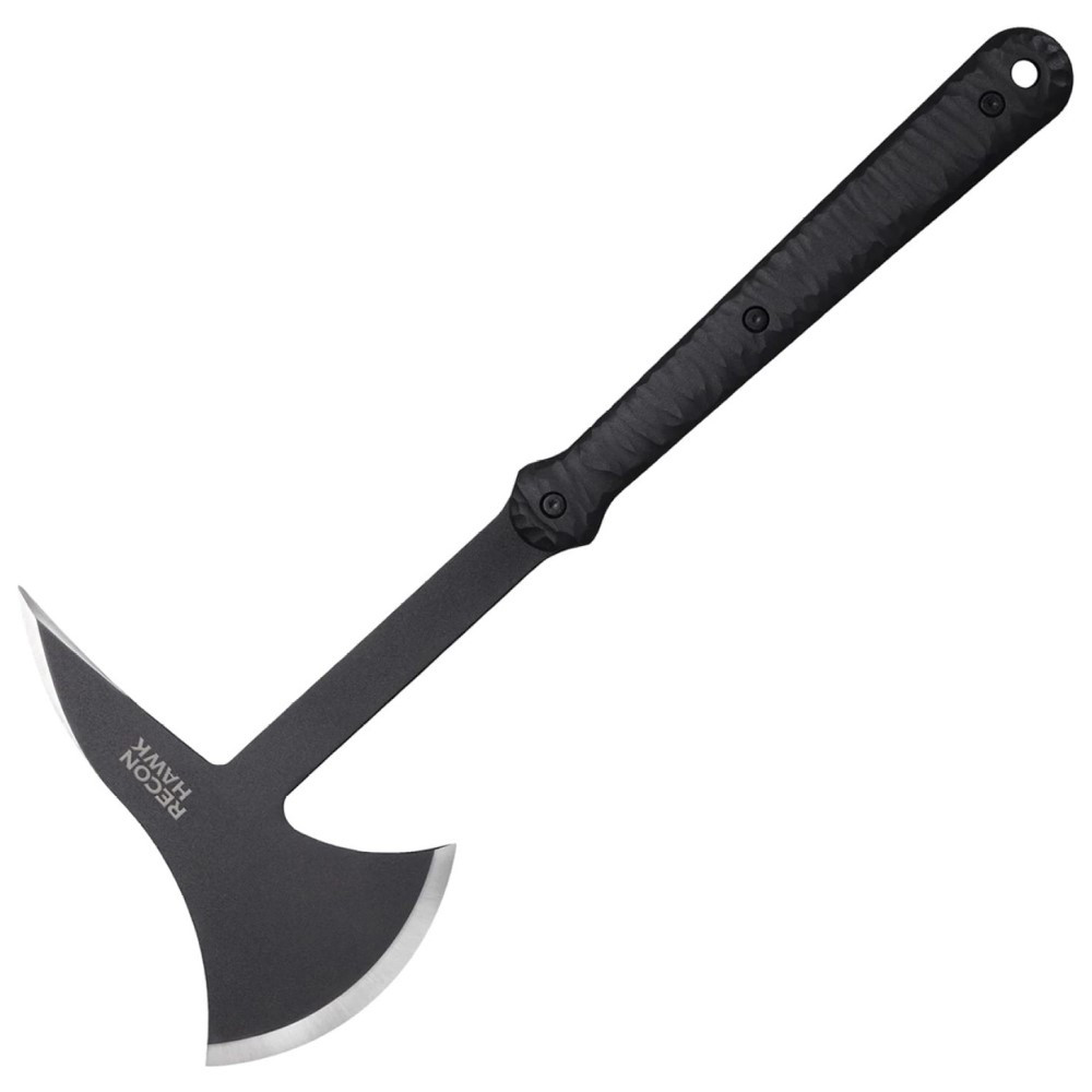 Топір Cold Steel Recon Hawk (довжина: 445 мм, лезо: 108 мм), чорний, вуглецева сталь 65Mn, чохол Secure-Ex, фото 1
