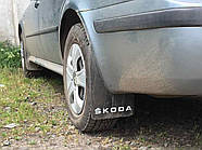Универсальные брызговики Polytep (230*375, 2 шт) для Skoda