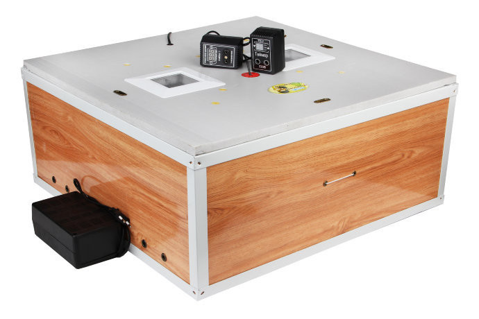 Інкубатор автомат Перепілка ІБА-270 у пластиковому корпусі з вентилятором, фото 1