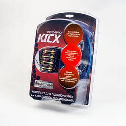 Kicx PK-204PRO комплект для 2-канального підсилювача