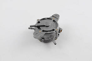 Бензонасос вакуумний універсальний (на максискутері 200-600cc, 3 виходи, круглий)