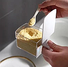 Полиця для спецій, настінний поворотний пластиковий контейнер на 4 секції, обертання на 360° Лучшая цена, фото 5