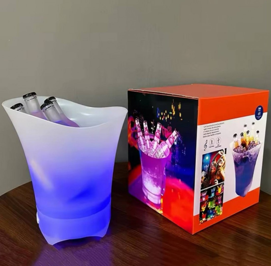 Світловипромінювальне відро для льоду Bucket Light з Bluetooth і підсвіткою Лучшая цена