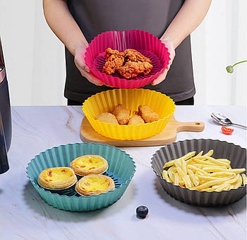 Силіконова форма для випікання, запікання, випікання, аерофритюрниці Food Grade Silica 880-2 лоток для випікання Лучшая цена