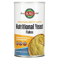 Дріжджі пластівцями, Yeast Flakes, KAL, несолодкі, 340 г