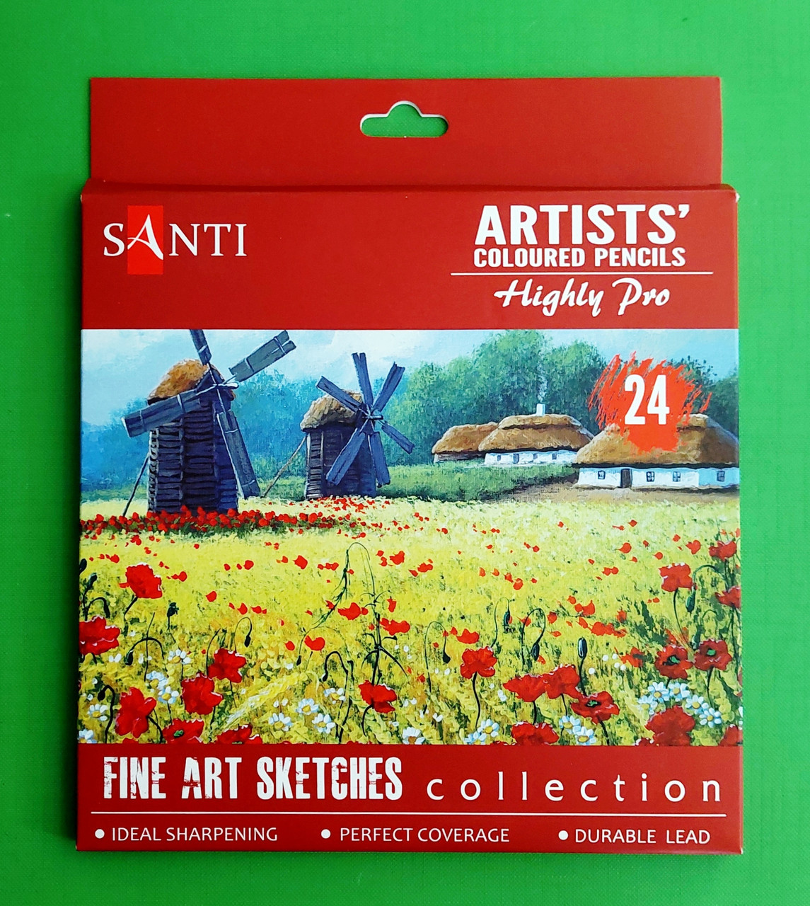 Канц 20 Карандаши 24 кол. ”Santi Highly Pro” /742391/ (1/6/120)