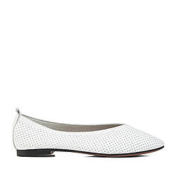 Балетки жіночі літні білі Farinni