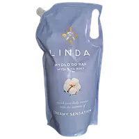 Рідке мило з екстрактом бавовни Linda Creamy Sensation 1000 мл