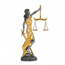Статуетка Veronese Богиня Правосуддя Феміда 29*9 см., полістоун (76457А7), фото 4