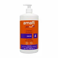 Професійний шампунь Amalfi Keratin з дозатором 900 мл