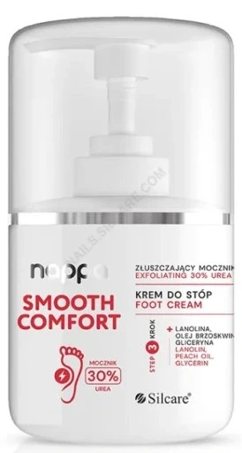 Набір з 4 шт. Silcare Nappa Cream крем для ніг від тріщин на п'ятах з уреєю 30% 250мл крем для ніг з обновлюючим ефектом 30% 250