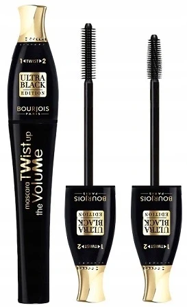 Набір з 3 шт. Bourjois туш для вій Twist Up The Volume 001 Ultra Black 8 мл туш для вій Up The 001 8 мл туш для вій