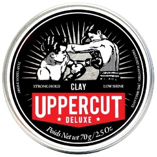 Набір з 2 шт. Uppercut Deluxe Clay матова паста для волосся 60г глина до 70г