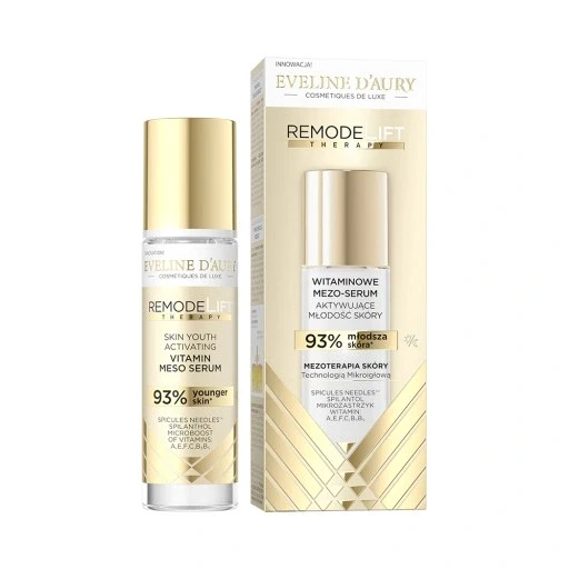 Набір з 2 шт. Eveline Cosmetics D'aury Remodelift Therapy вітамінове мезо сироватка мезо