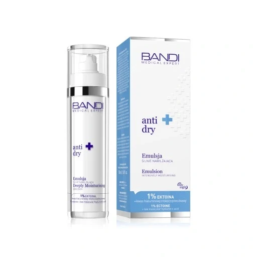 Емульсія для зволоження обличчя Bandi Medical Anti Dry на день і ніч 50 мл Anti Dry сильно зволожуюча