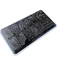 Стемпінг пластина XNAIL Stamping №89