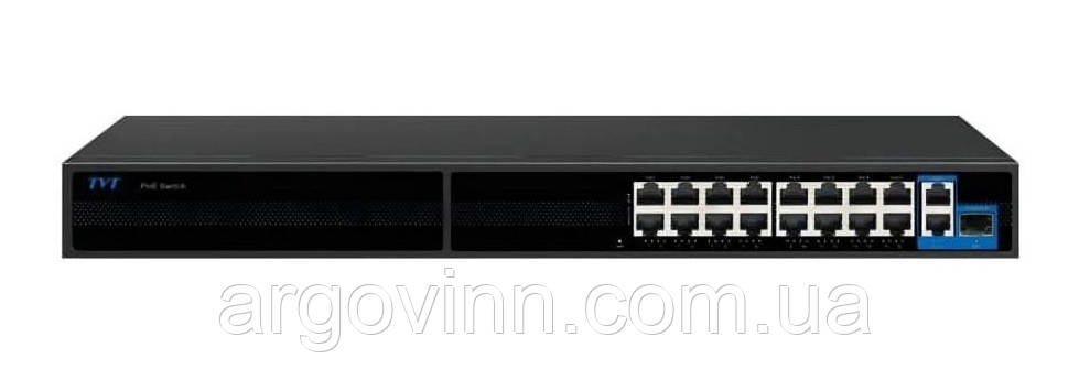 POE комутатор TVT TD-B2216S1-PGS
