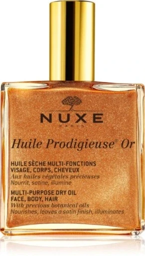 Змішувач Nuxe 100 мл Nuxe Huile Prodigieuse Or 100ml сухий олійок з золотими частинками