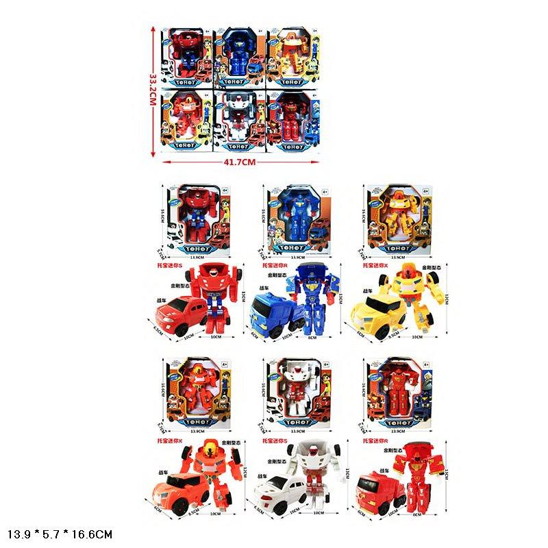 Трансформер 6 видів, кор. /144-2/, фото 1