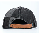 Феска кепка-докерка унісекс сіра розмір 57-58, фото 2