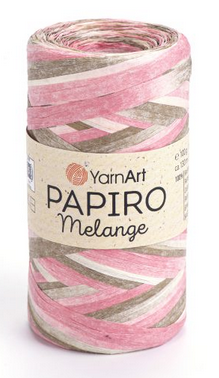 Рафія Papiro Melange YarnArt-2301, фото 1
