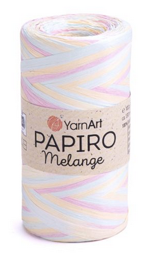 Рафія Papiro Melange YarnArt-2307, фото 1