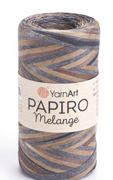 Рафія Papiro Melange YarnArt-2309, фото 1