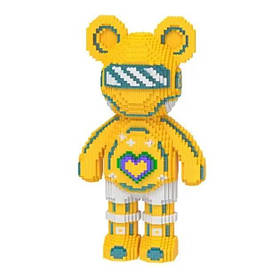 Конструктор 3D Magic Blocks «Ведмідь з окулярами», 50 см, 4031 деталь 2009