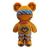 Конструктор 3D Magic Blocks «Ведмідь з окулярами», 50 см, 4031 деталь 2009, фото 2