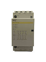 Контактор модульний 25А КМ-2-25-22 2no+2nc 230в Тechno Systems