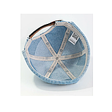 Феска кепка-докерка унісекс світло-синій розмір 55-56, фото 4